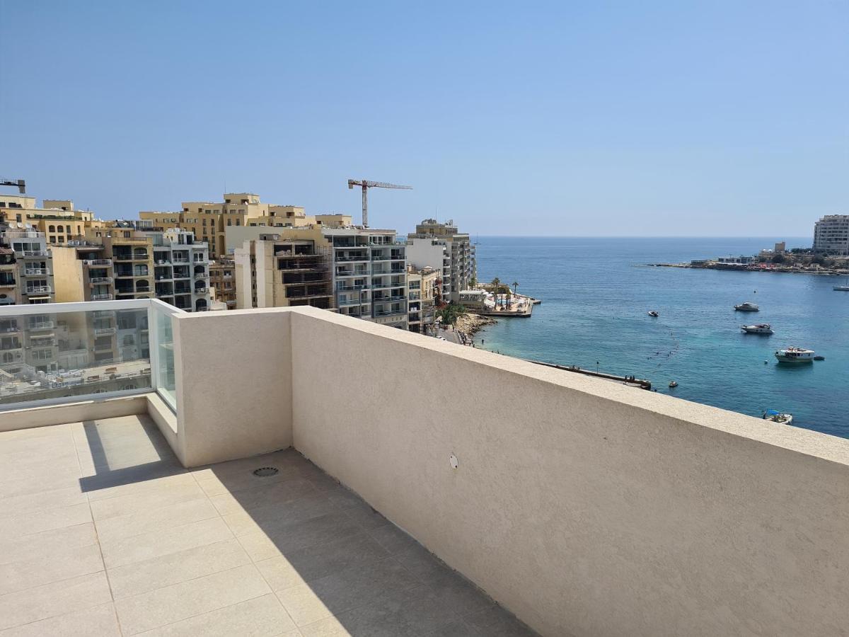 St Julians Bay Sea Front Apartments Saint Julian's Eksteriør billede