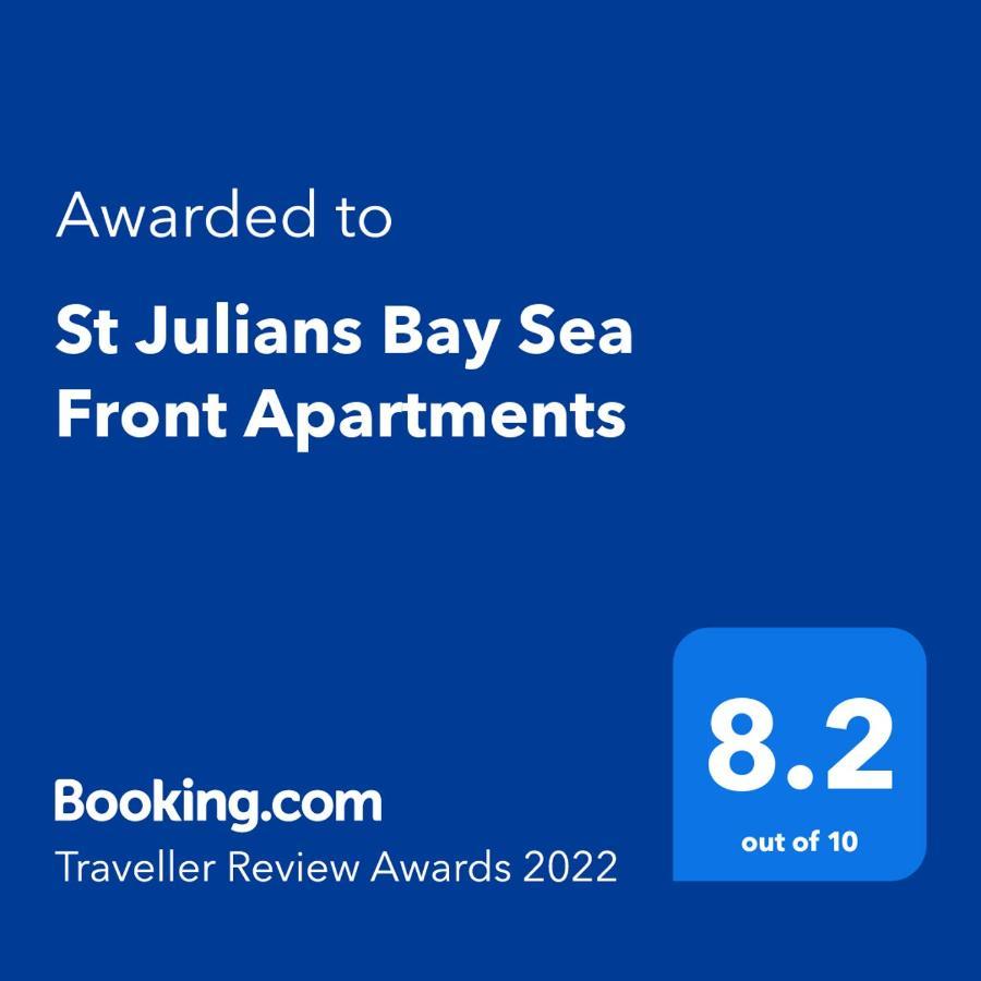 St Julians Bay Sea Front Apartments Saint Julian's Eksteriør billede